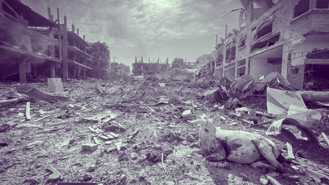 Gaza ghost town