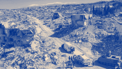 damaged lebanon