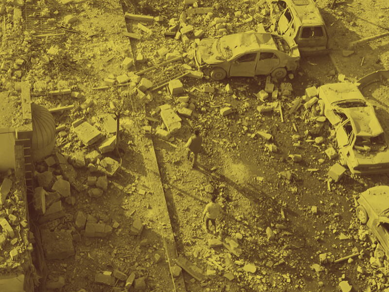 destruction south lebanon