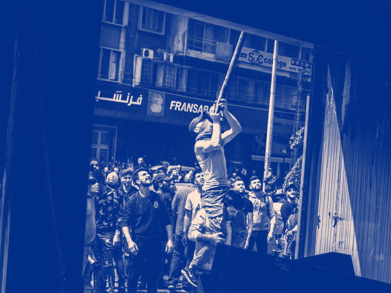 lebanese protestors