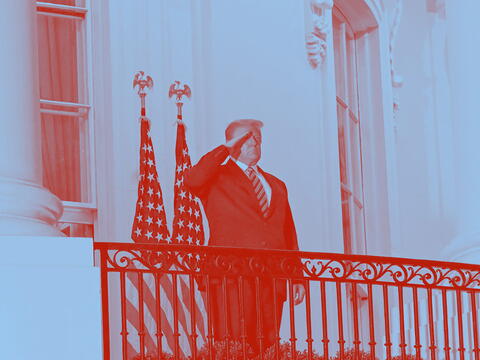 trump in white house