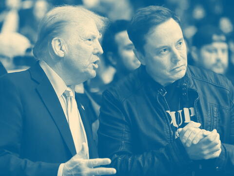 trump and elon
